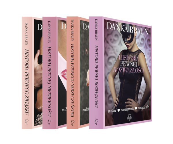 Pakiet czterech książek Danki Braun
