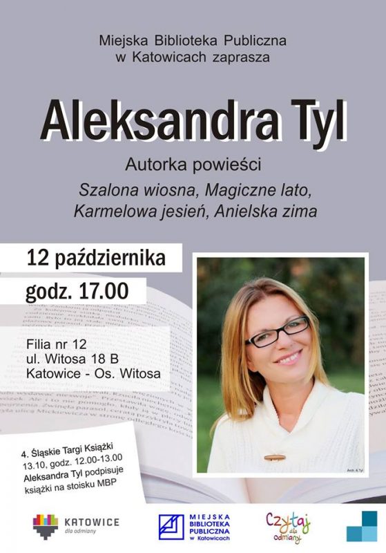 aleksandra tyl - spotkanie autorskie