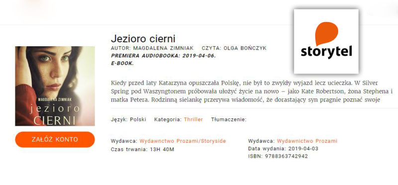 Jezioro cierni - Storytel