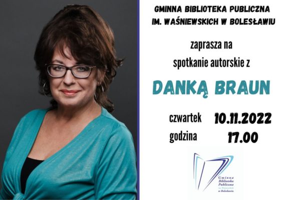 Spotkanie autorskie z Danką Braun